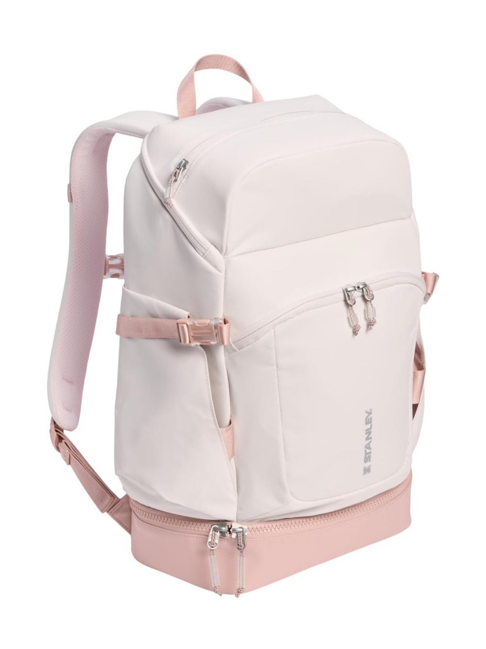 New Stanley Soft Pink & Blush Vitalize Compact Backpack, Work and Travel Bag - Picture 3 of 6